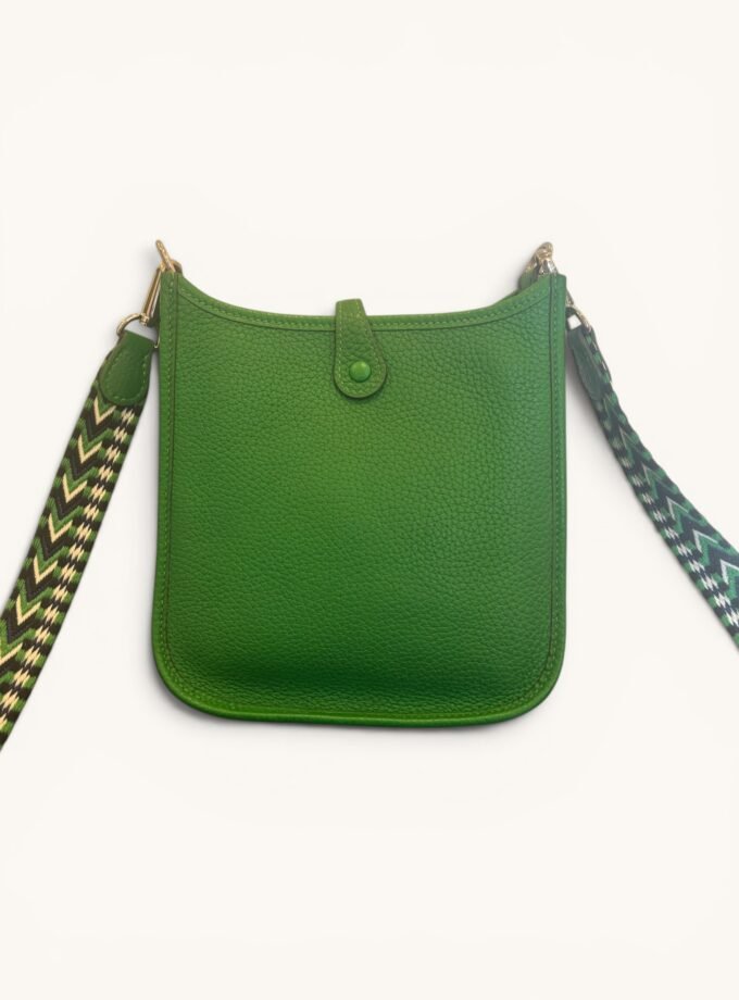 Sac Hermès Mini Evelyne Vert
