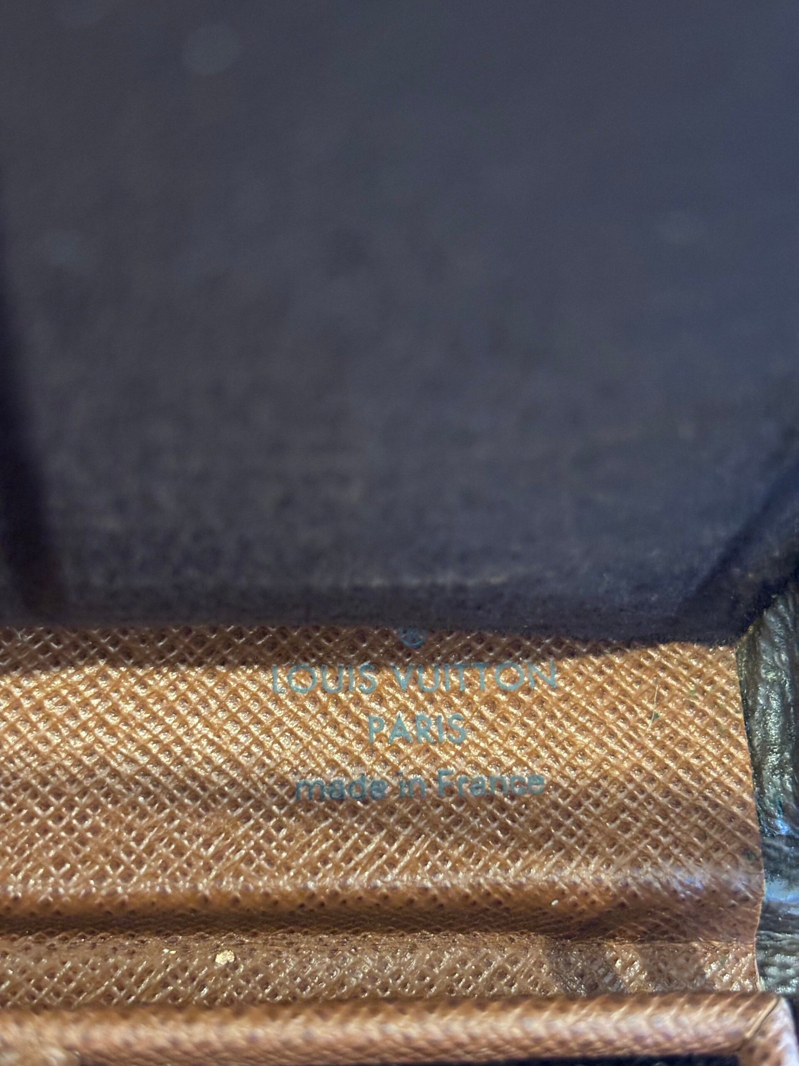 boîte à bijoux Louis Vuitton vintage années 90