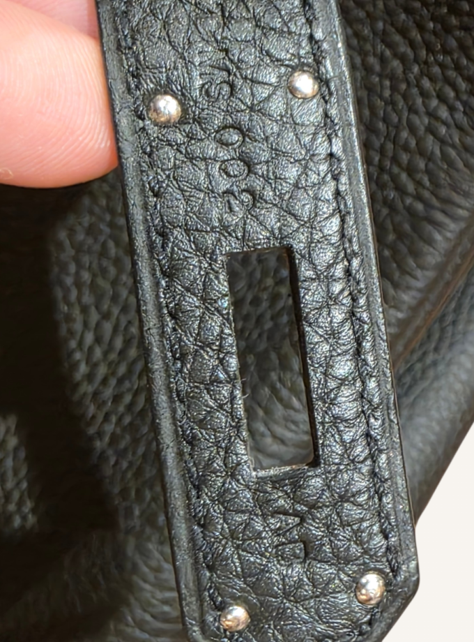 Sac Hermès Birkin 35 Togo Noir