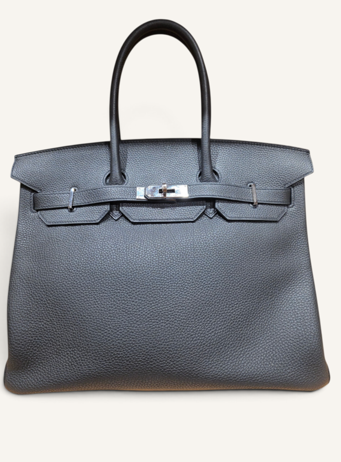 Sac Hermès Birkin 35 Togo Noir