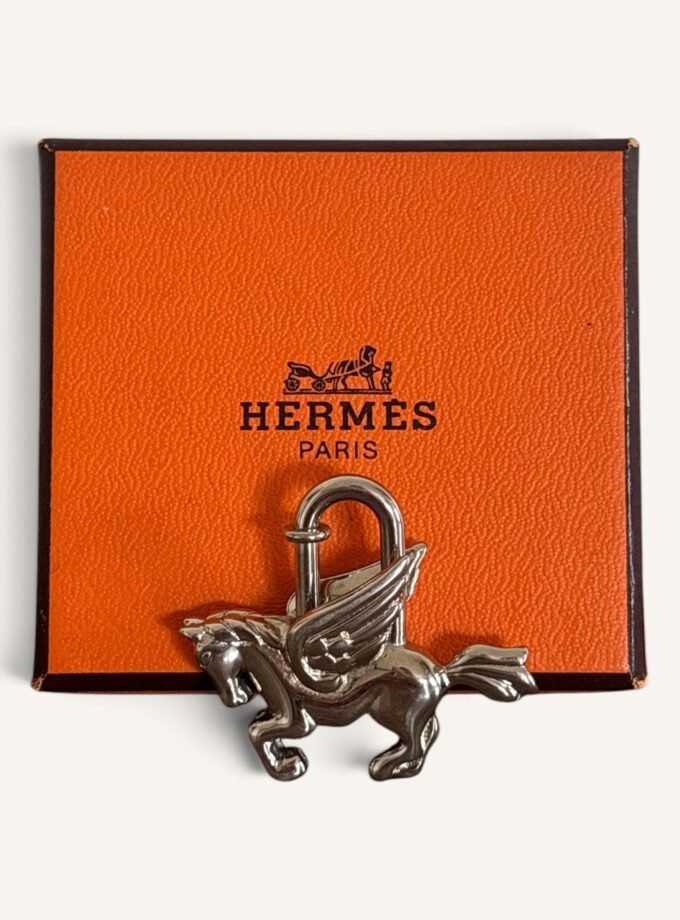 Cadenas Hermès Pégasus Argenté