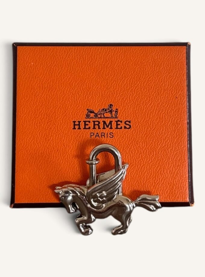 Cadenas Hermès Pégasus Argenté