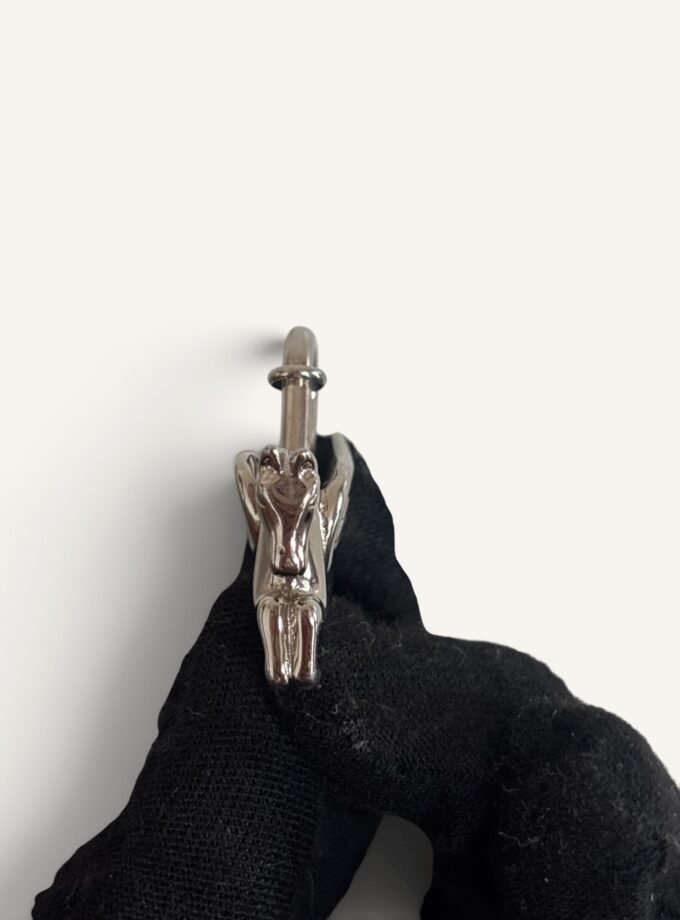 Cadenas Hermès Pégasus Argenté