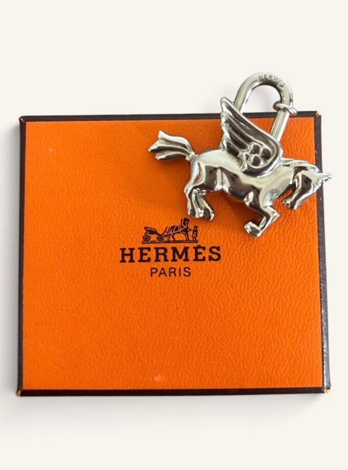 Cadenas Hermès Pégasus Argenté