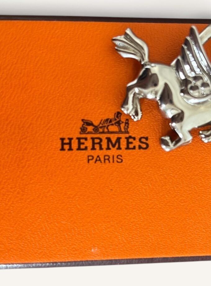 Cadenas Hermès Pégasus Argenté