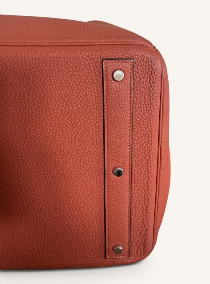 Sac Hermès HAC 50 Terracota Palladium