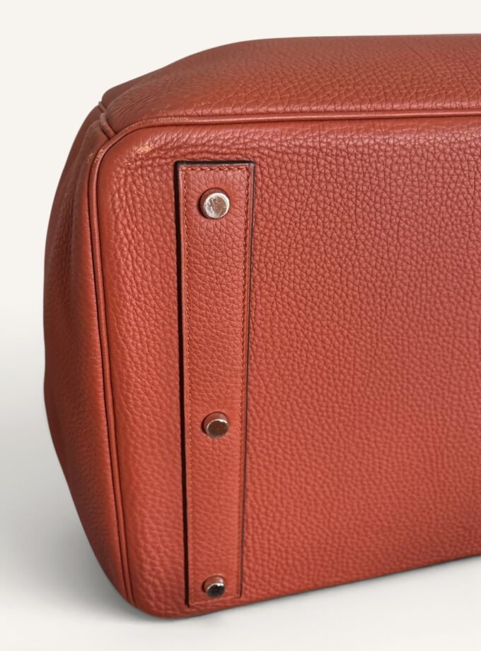 Sac Hermès HAC 50 Terracota Palladium