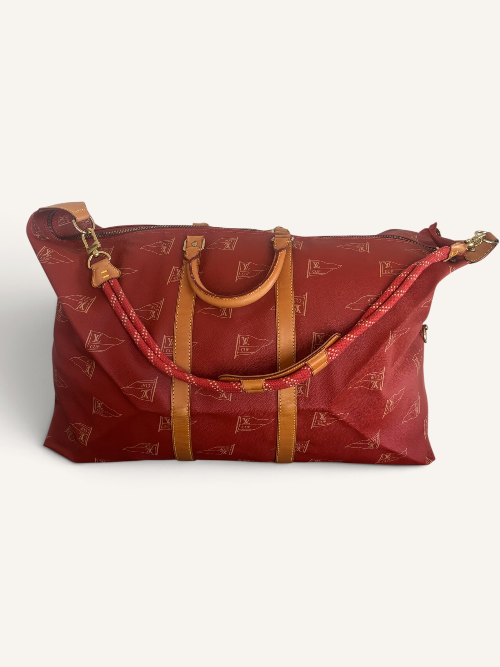 Keepall Louis Vuitton American Cup
