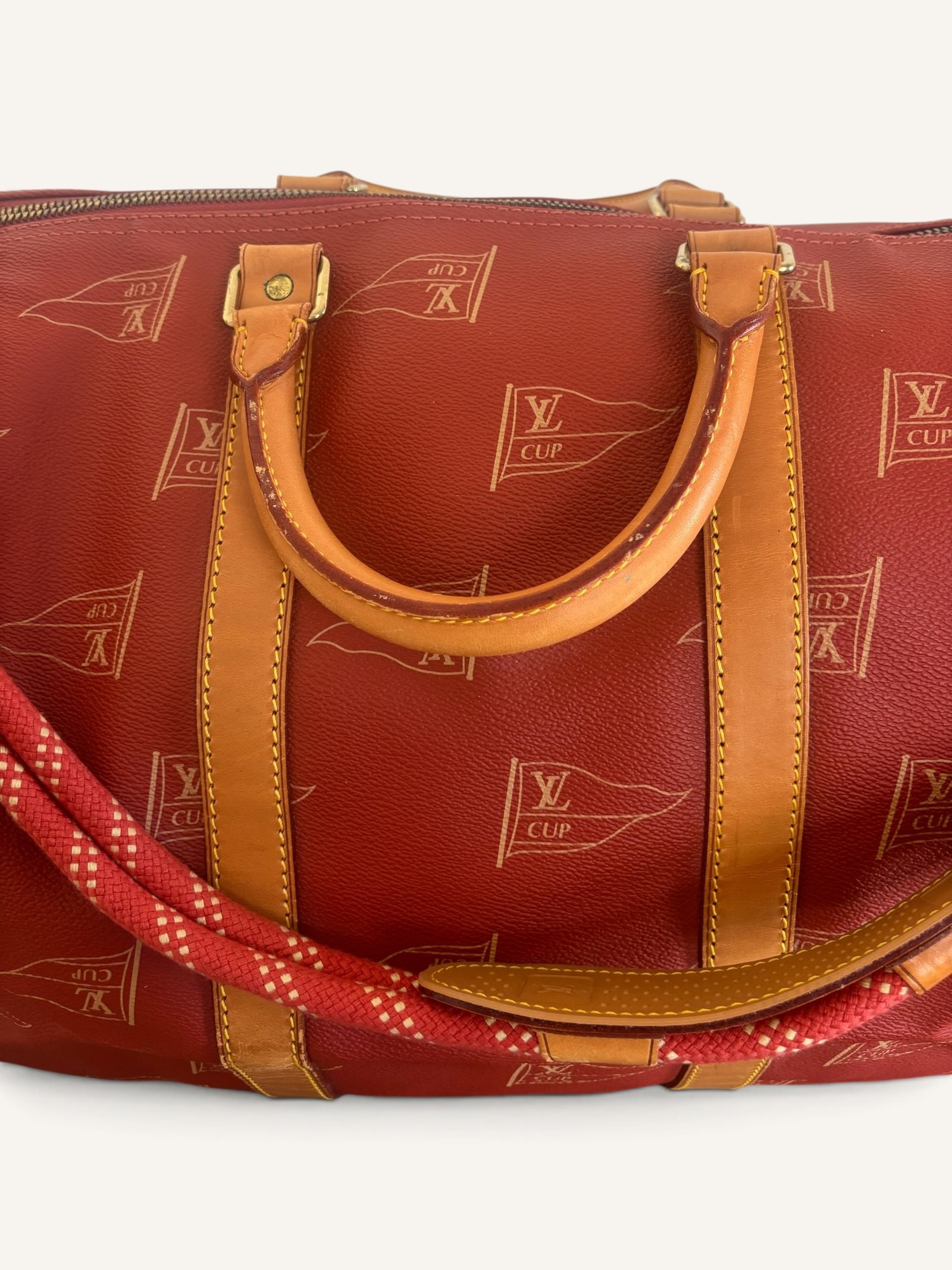 Keepall Louis Vuitton American Cup