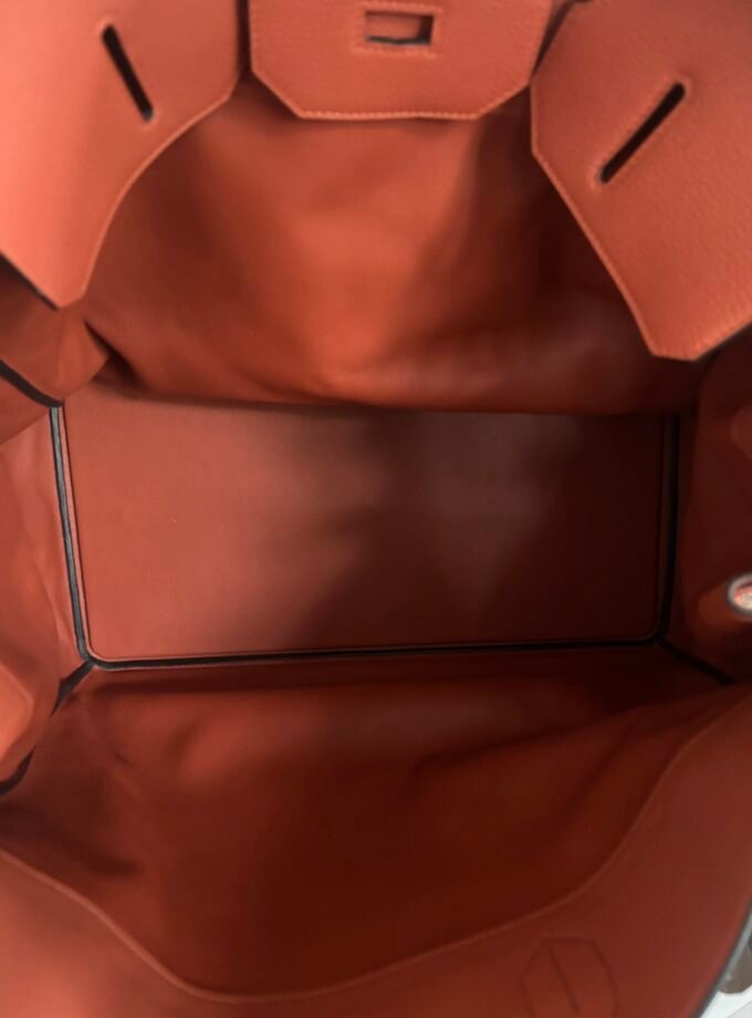 Sac Hermès HAC 50 Terracota Palladium