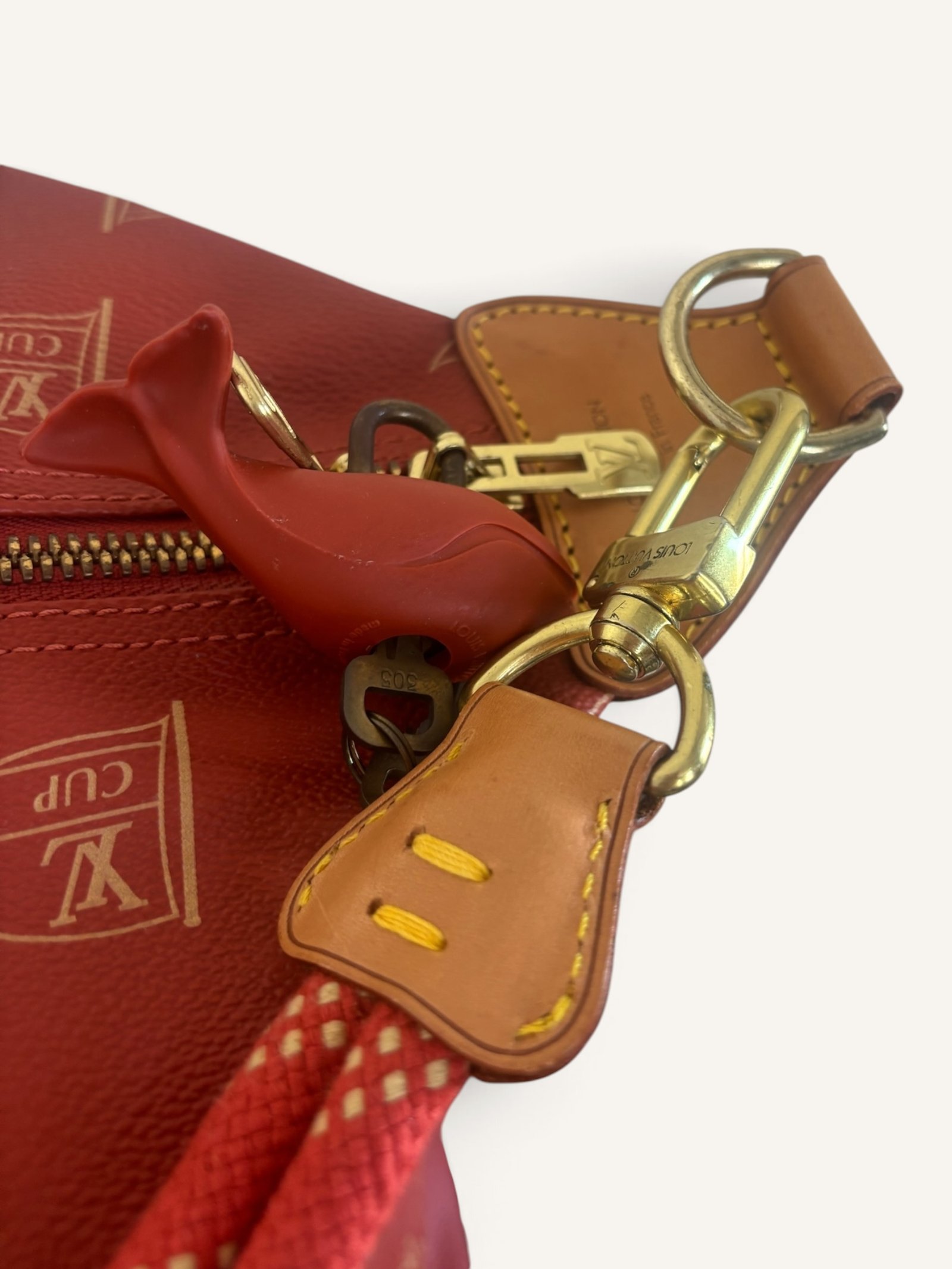 Keepall Louis Vuitton American Cup