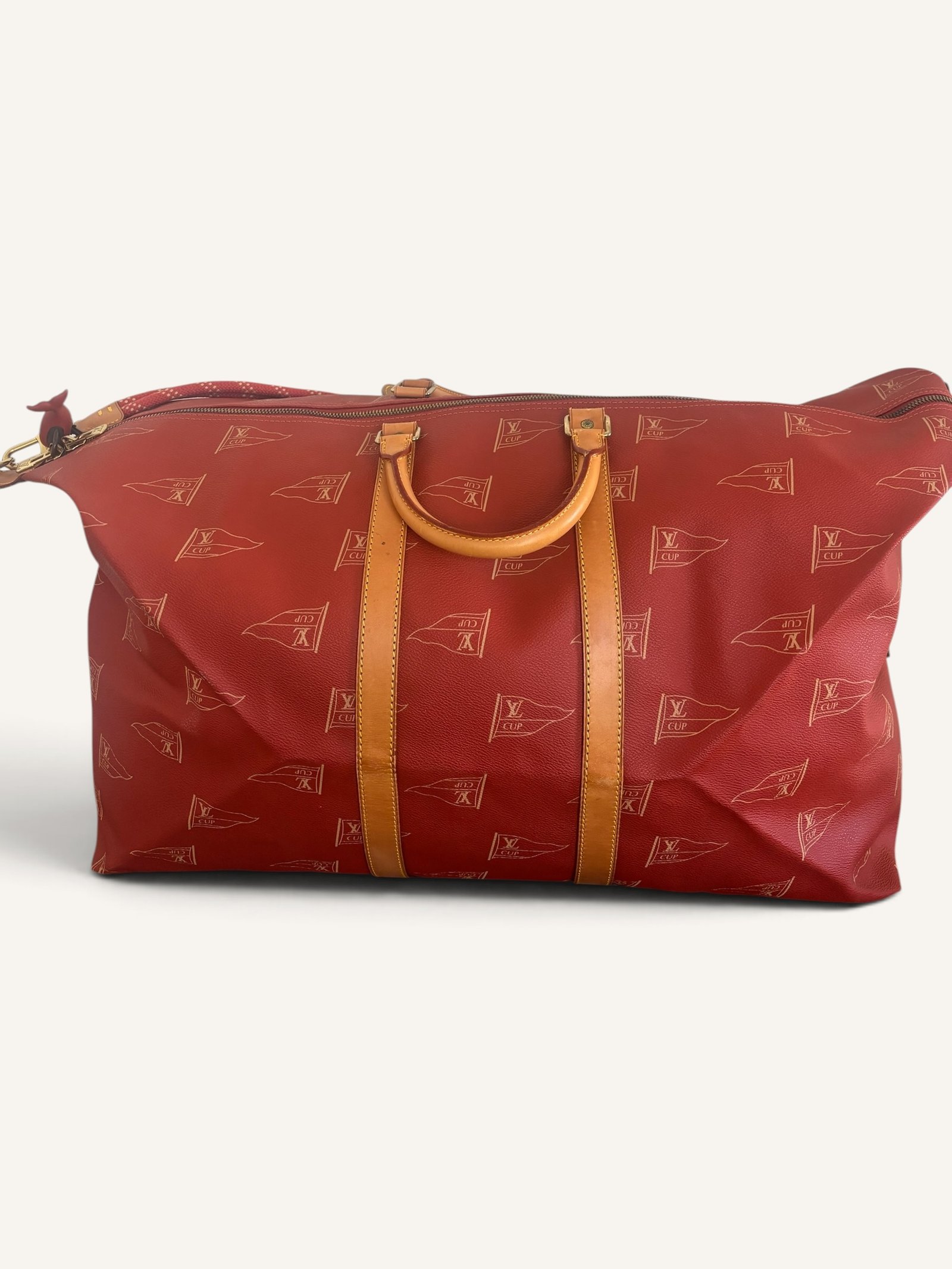 Keepall Louis Vuitton American Cup