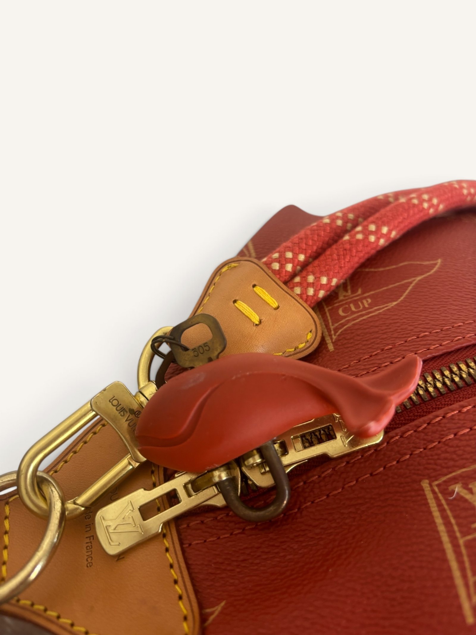 Keepall Louis Vuitton American Cup