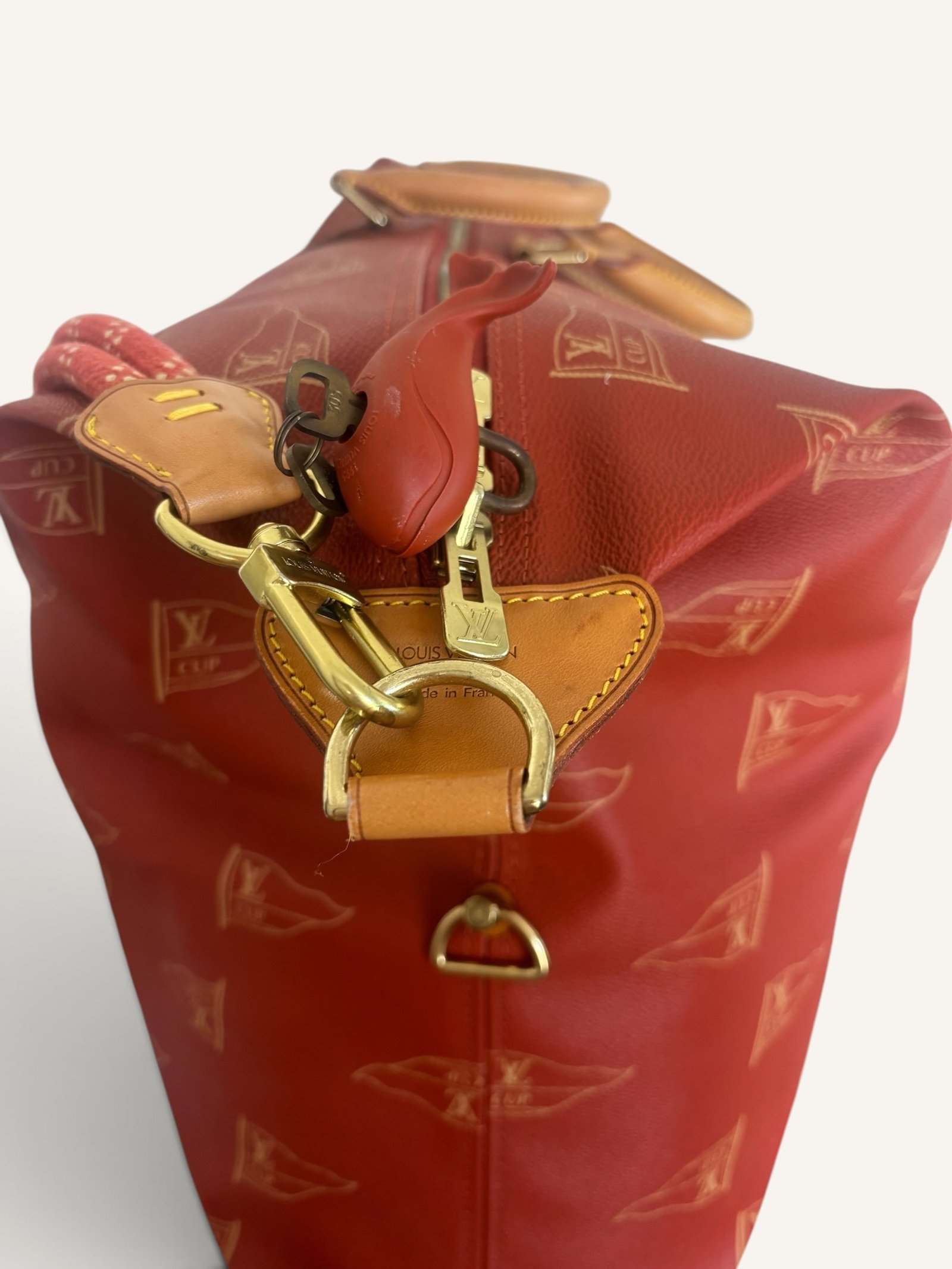 Keepall Louis Vuitton American Cup