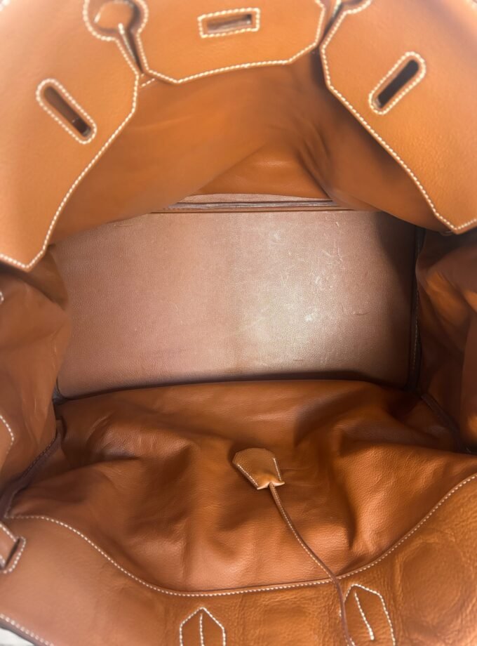 Sac Hermès HAC 50 Taurillon Brique