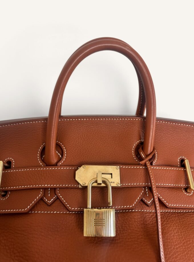 Sac Hermès HAC 50 Taurillon Brique