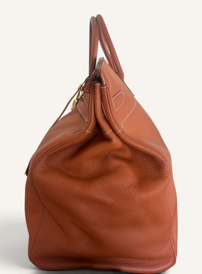 Sac Hermès HAC 50 Taurillon Brique