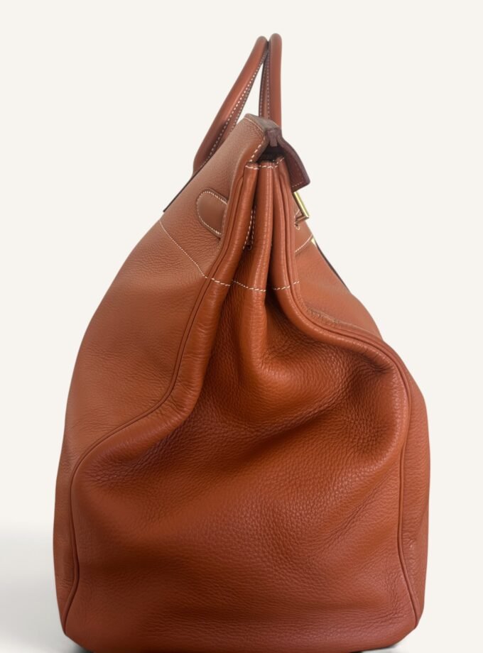 Sac Hermès HAC 50 Taurillon Brique