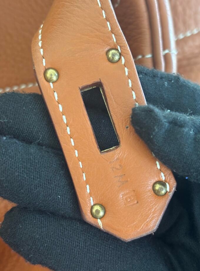 Sac Hermès HAC 50 Taurillon Brique