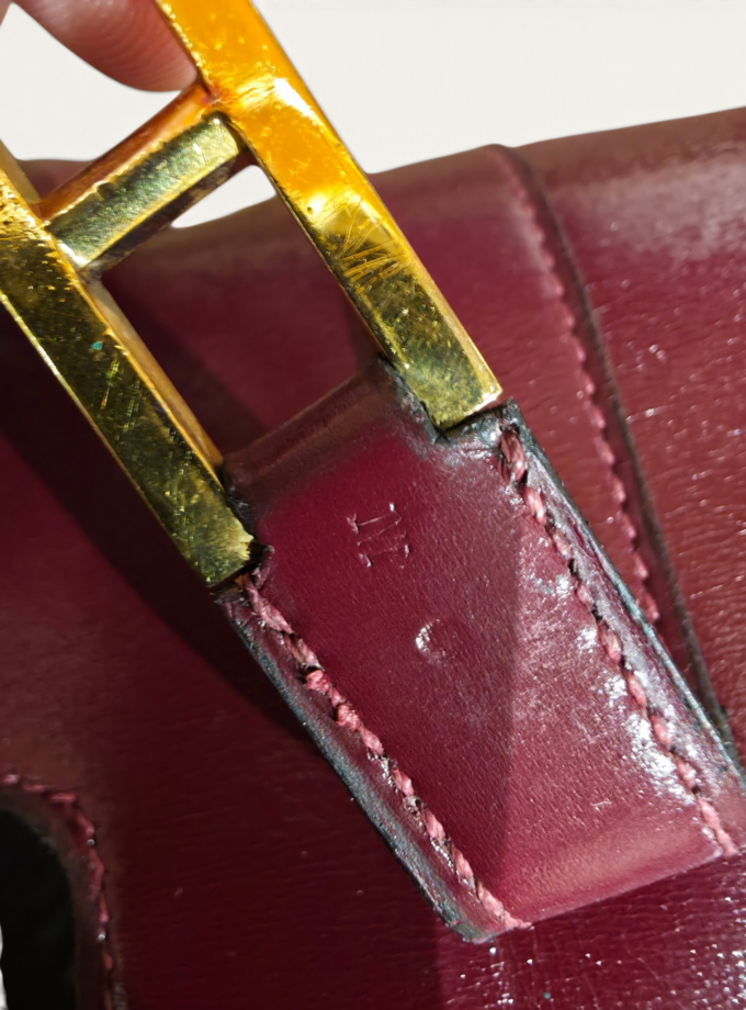 Sac Hermès Drag Rouge H 1957
