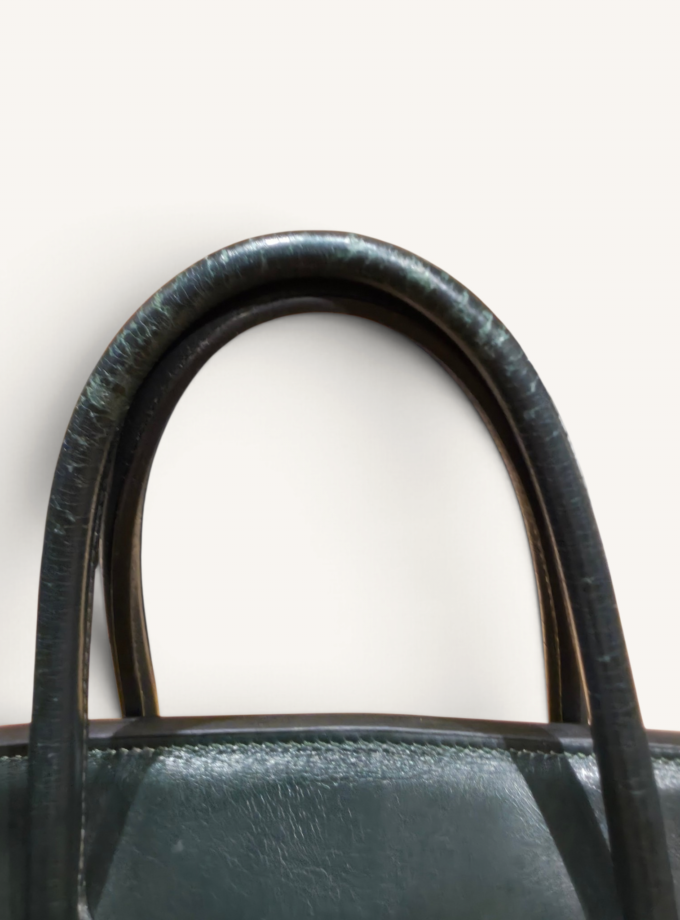 Sac Hermès Birkin 40 Box Vert