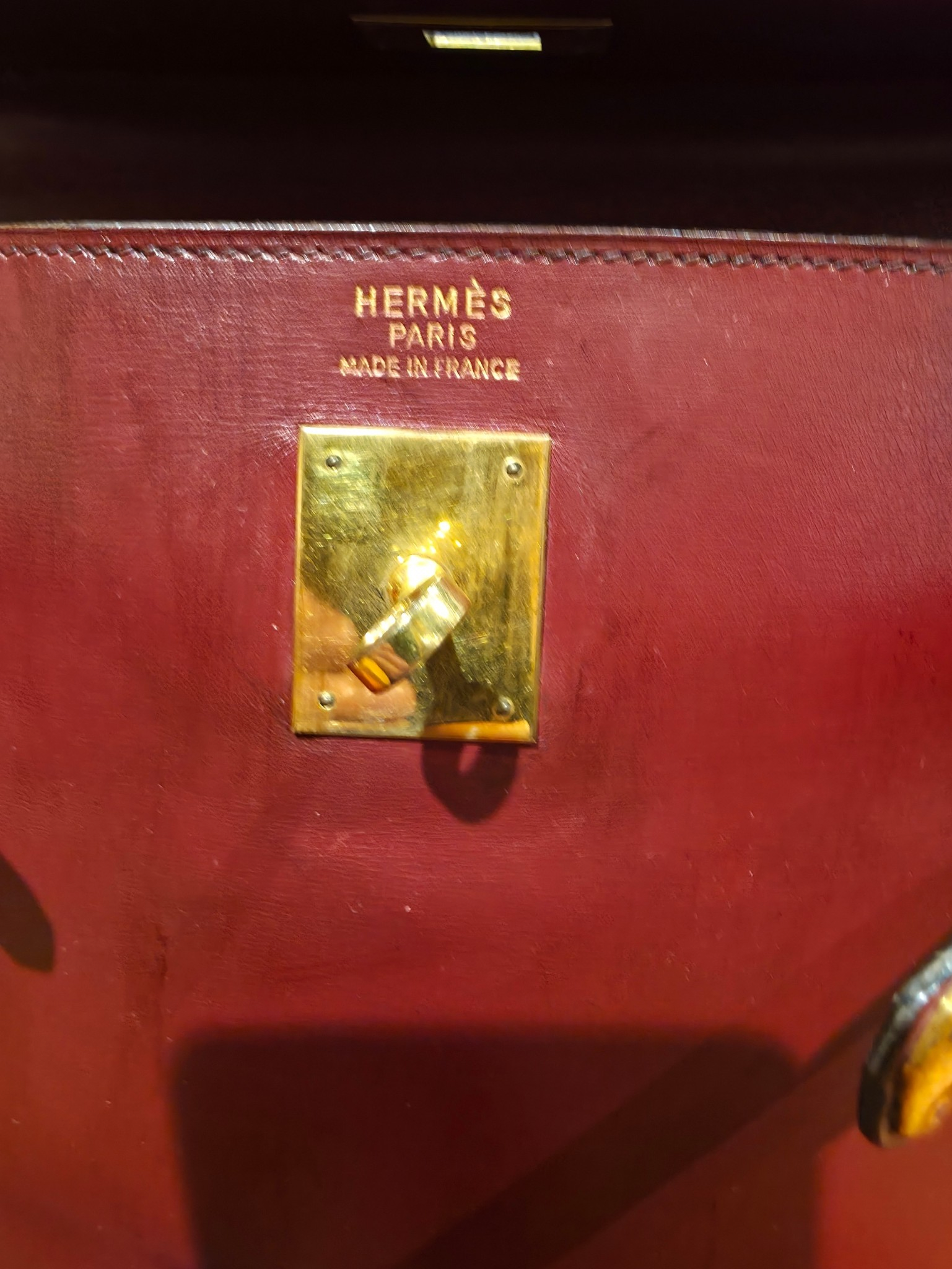 Kelly 35 Rouge H Gold
