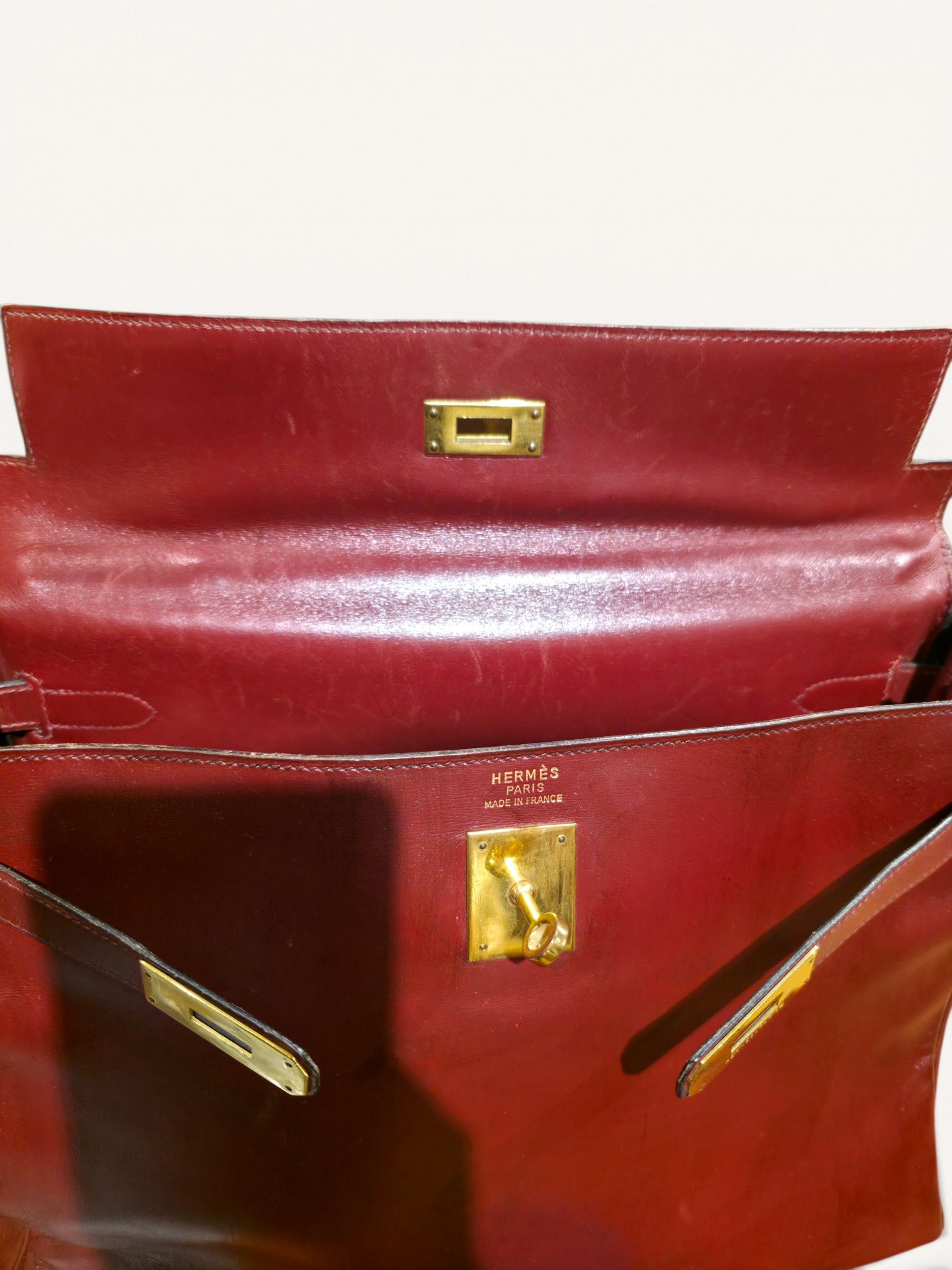 Kelly 35 Rouge H Gold