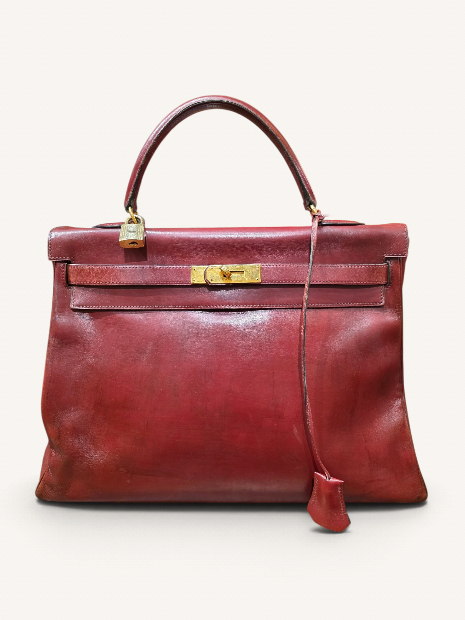 Kelly 35 Rouge H Gold