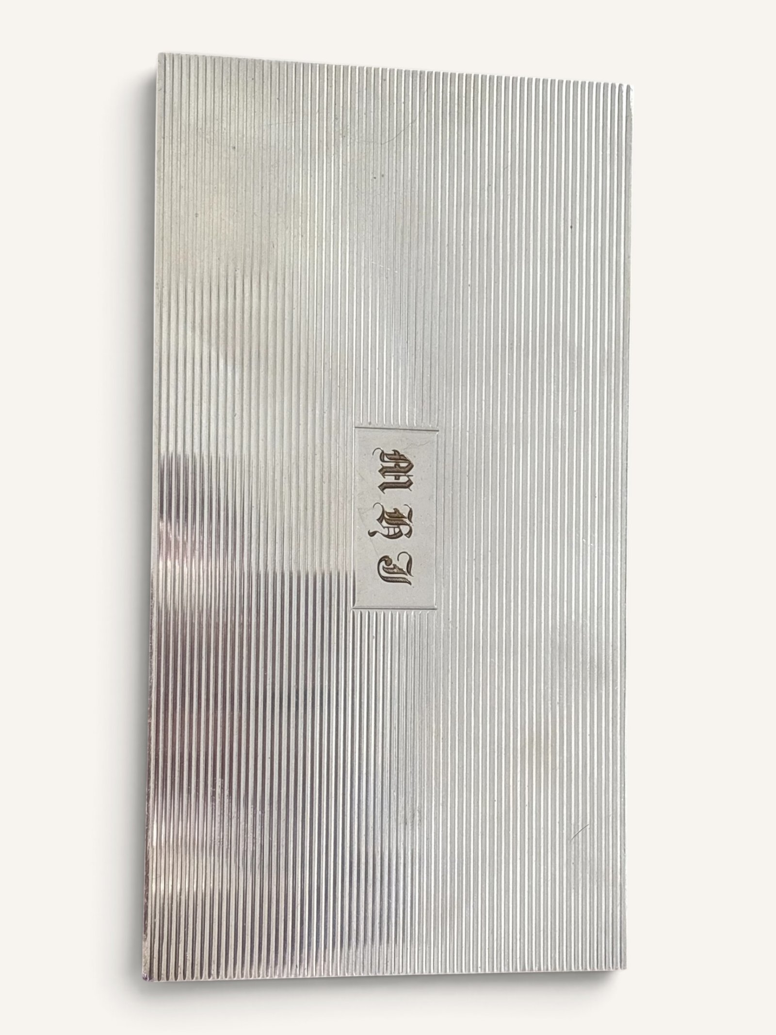 Boîte Hermès vintage argentée