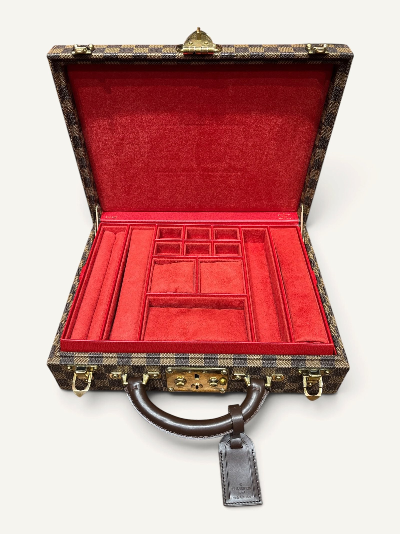 Boîte à bijoux Louis Vuitton Damier