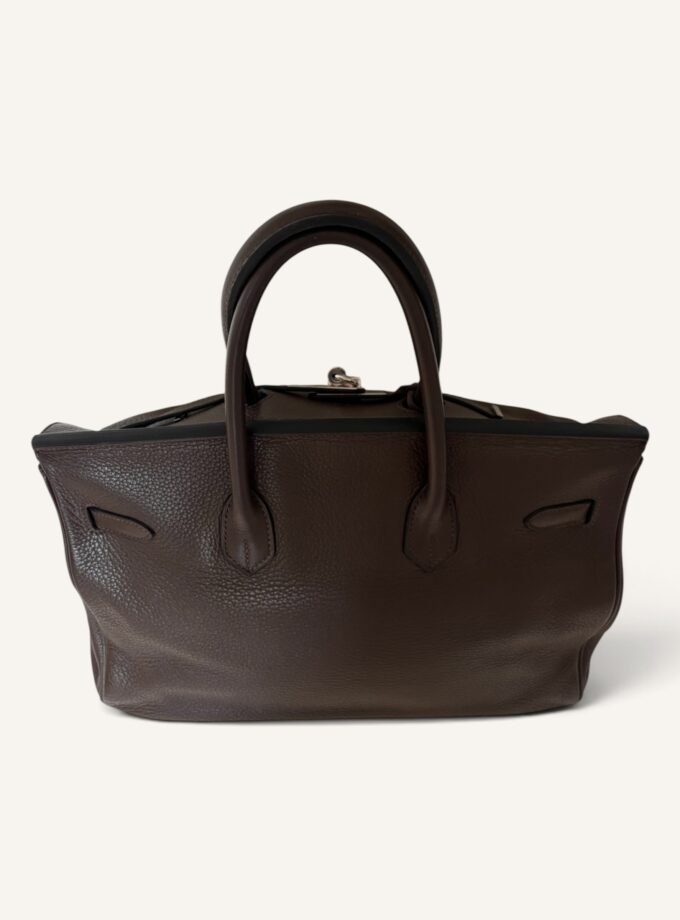 Sac Hermès Birkin 35 Taurillon Ebene