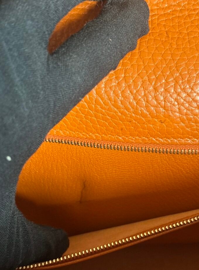 Sac Hermès Kelly 32 Orange