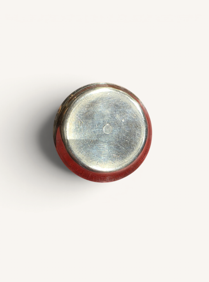 Bougeoir Hermès Vintage métal argenté