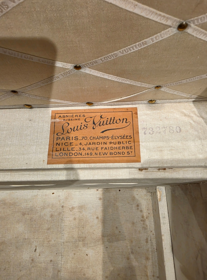 Malle Louis Vuitton Courrier 1920 Monogram