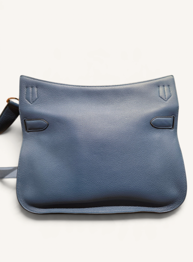 Sac Hermès Gypsière Bleu Togo