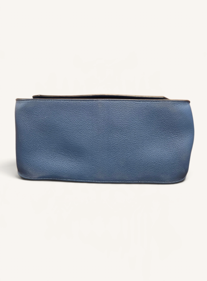 Sac Hermès Gypsière Bleu Togo