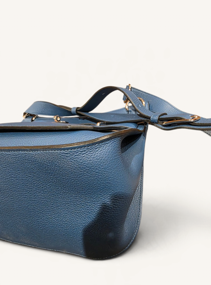 Sac Hermès Gypsière Bleu Togo