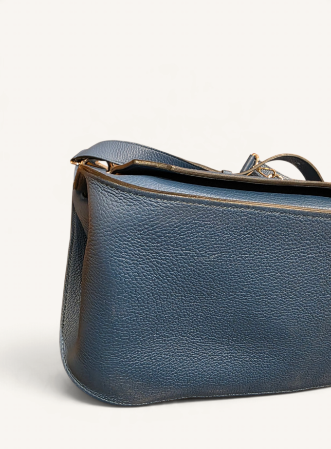 Sac Hermès Gypsière Bleu Togo