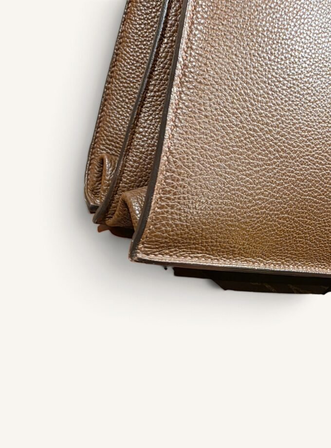 Sac à Dépêches Hermès Togo Marron