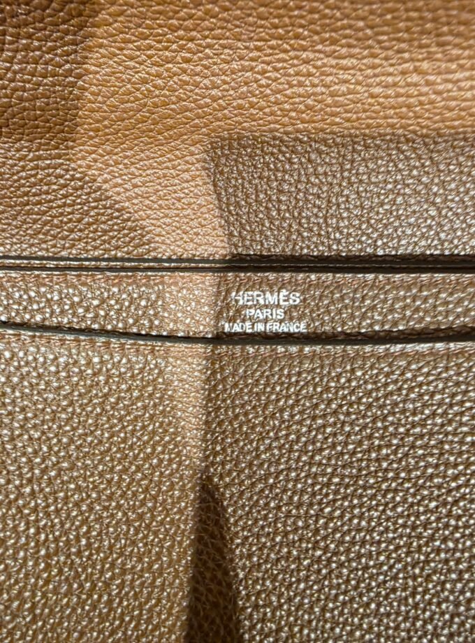 Sac à Dépêches Hermès Togo Marron