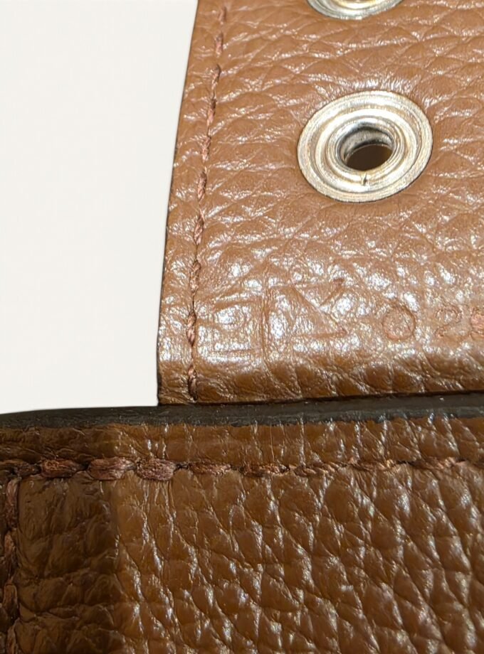 Sac à Dépêches Hermès Togo Marron