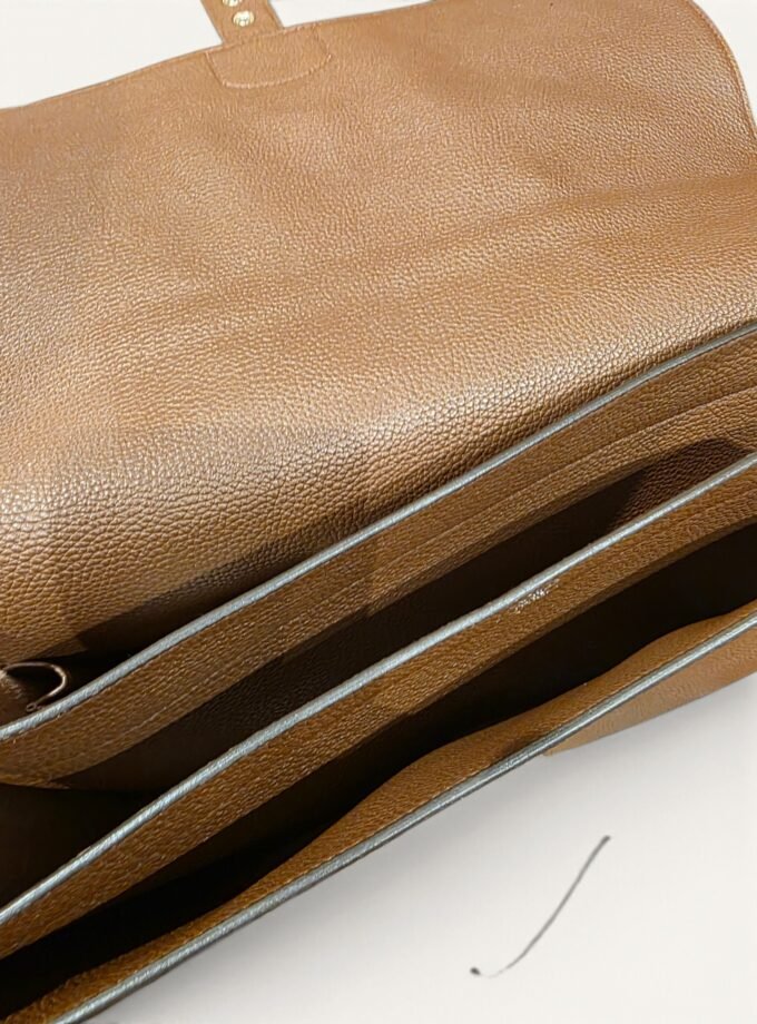 Sac à Dépêches Hermès Togo Marron