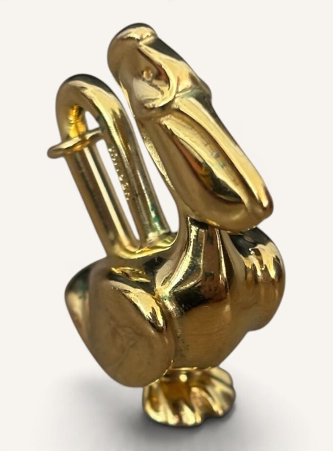 Cadenas Hermès Pélican Doré 1992