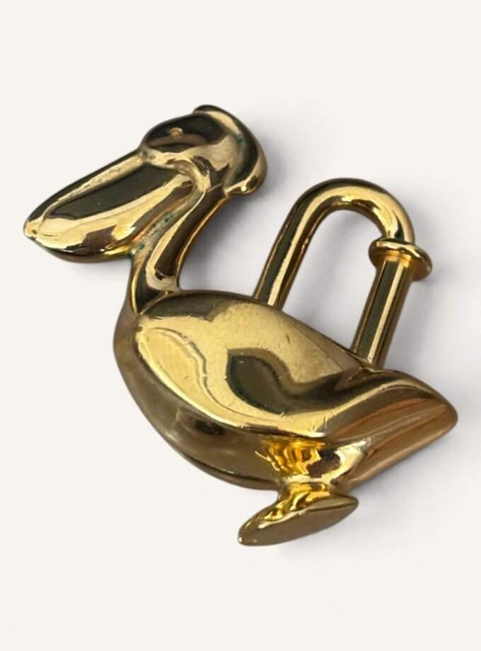 Cadenas Hermès Pélican Doré 1992
