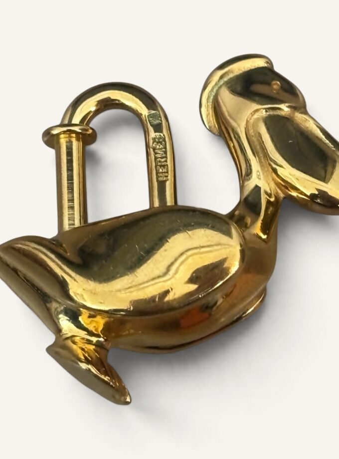 Cadenas Hermès Pélican Doré 1992