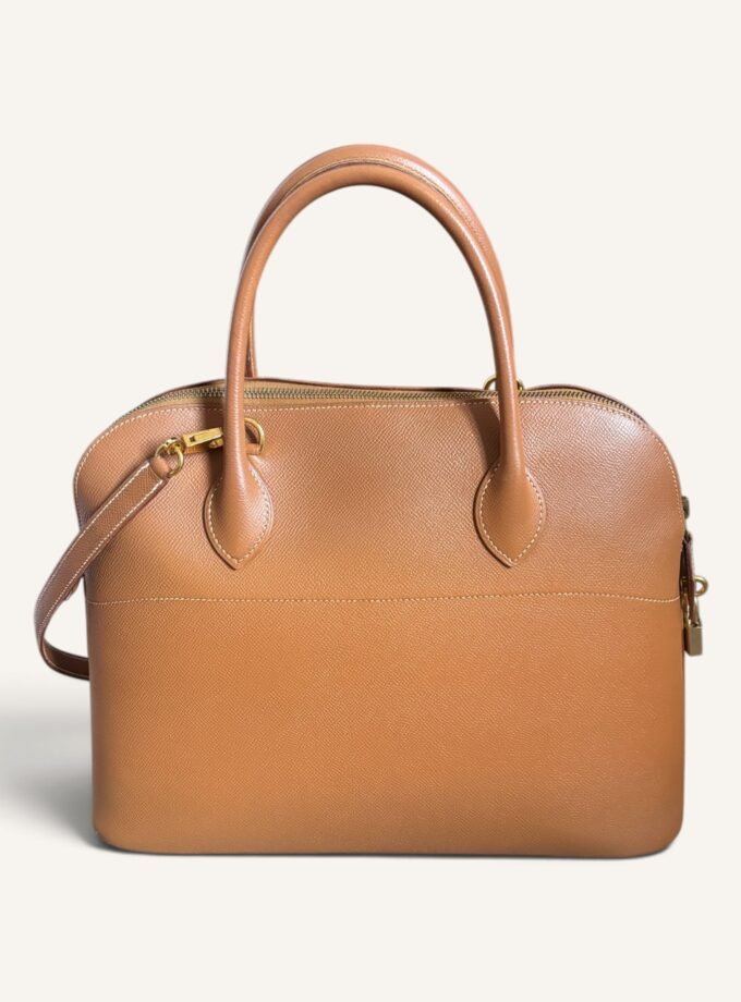 Hermès Bolide Courchevel Gold