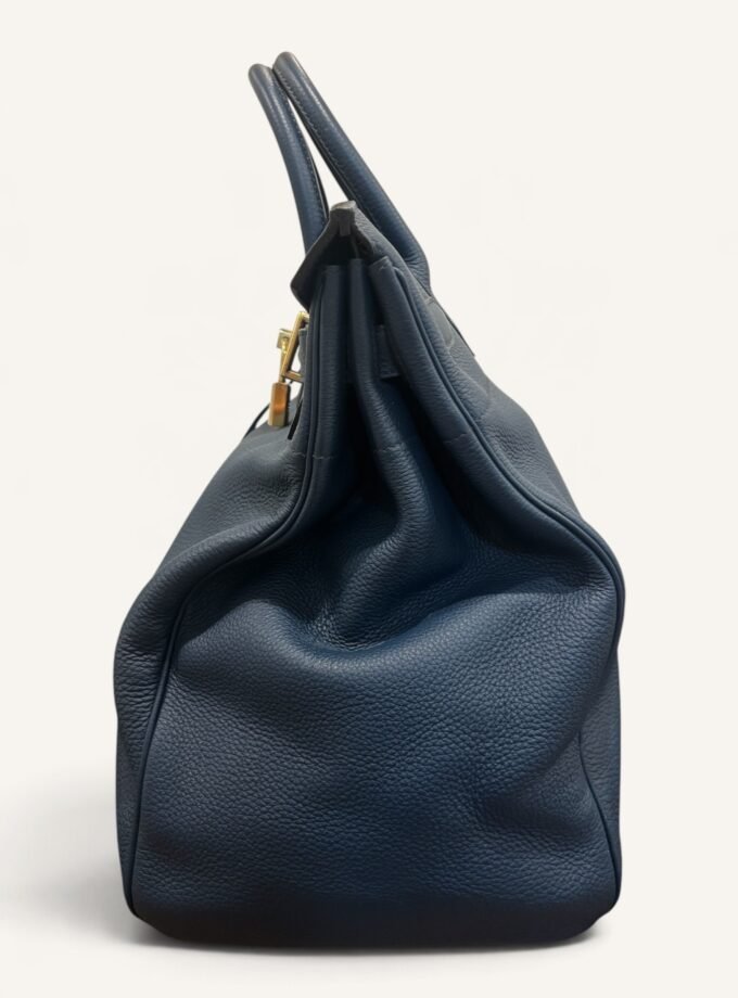 Sac Hermès HAC 40 Togo Bleu de Prusse