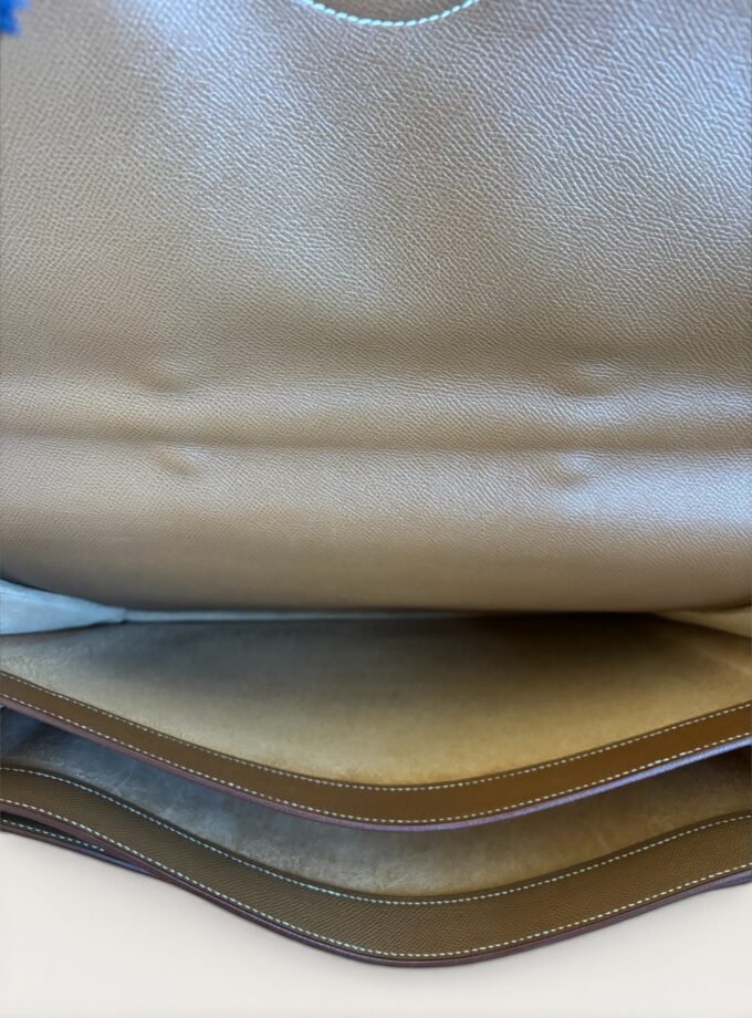 Sac à Dépêches Hermès 40 Courchevel Gold 1996