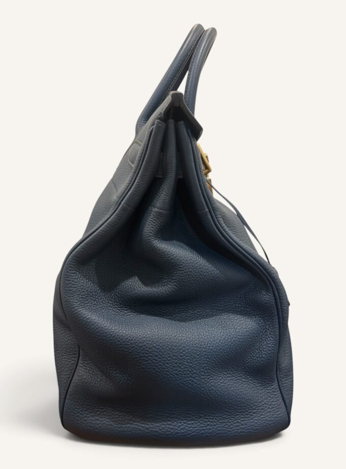 Sac Hermès HAC 40 Togo Bleu de Prusse