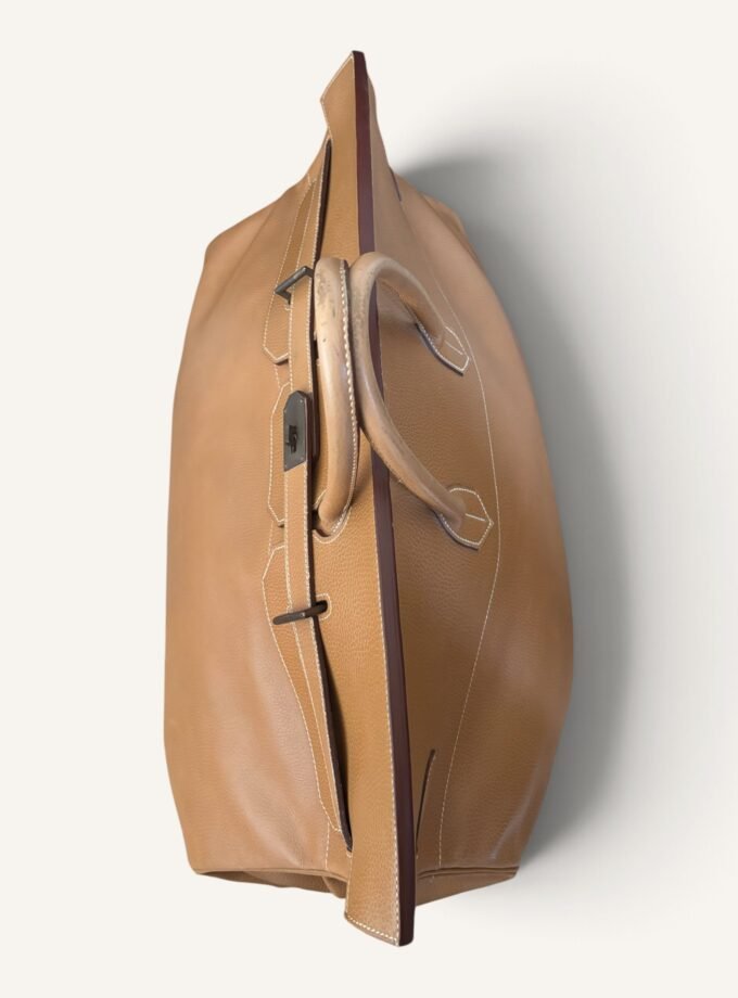 Sac Hermès HAC 60 Ardennes Gold Vintage